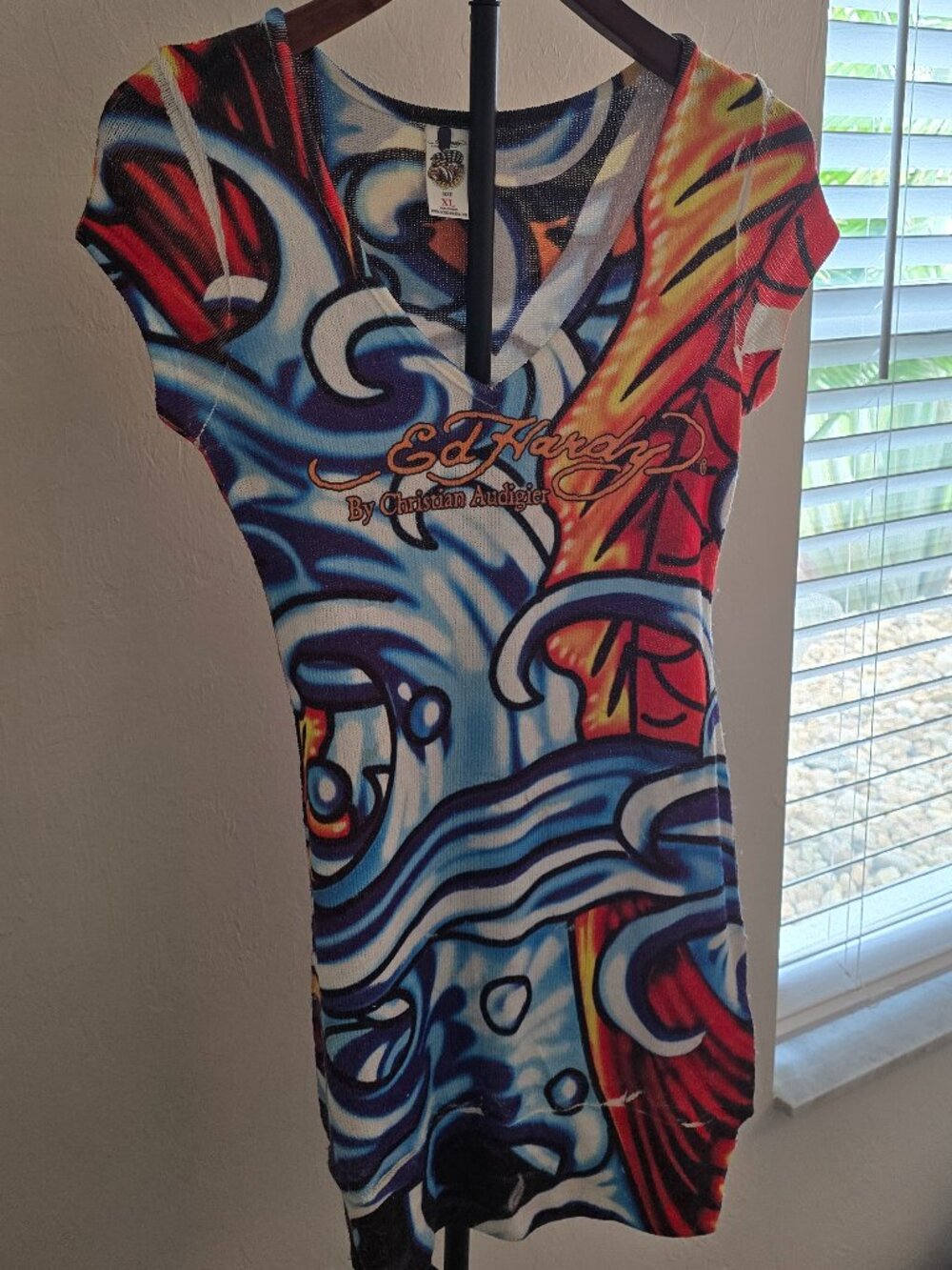Ed Hardy Knit Mini Dress